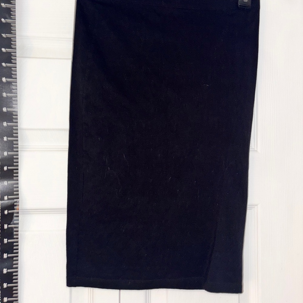 Elegant Black Pencil Skirt by hype size small tts rare nwot midi - Picture 5 of 7